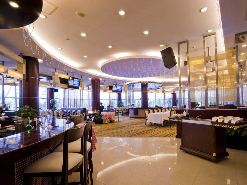 Ramada Plaza Sino-Bay Shanghai Fenghszien Étterem fotó